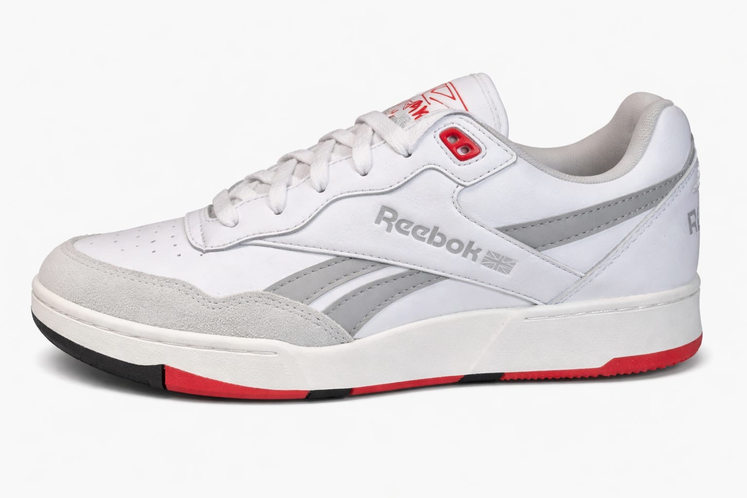 BB400011 WHT-GRY-RED