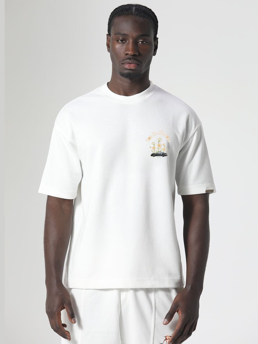 PINK REVERIE-OFF WHITE