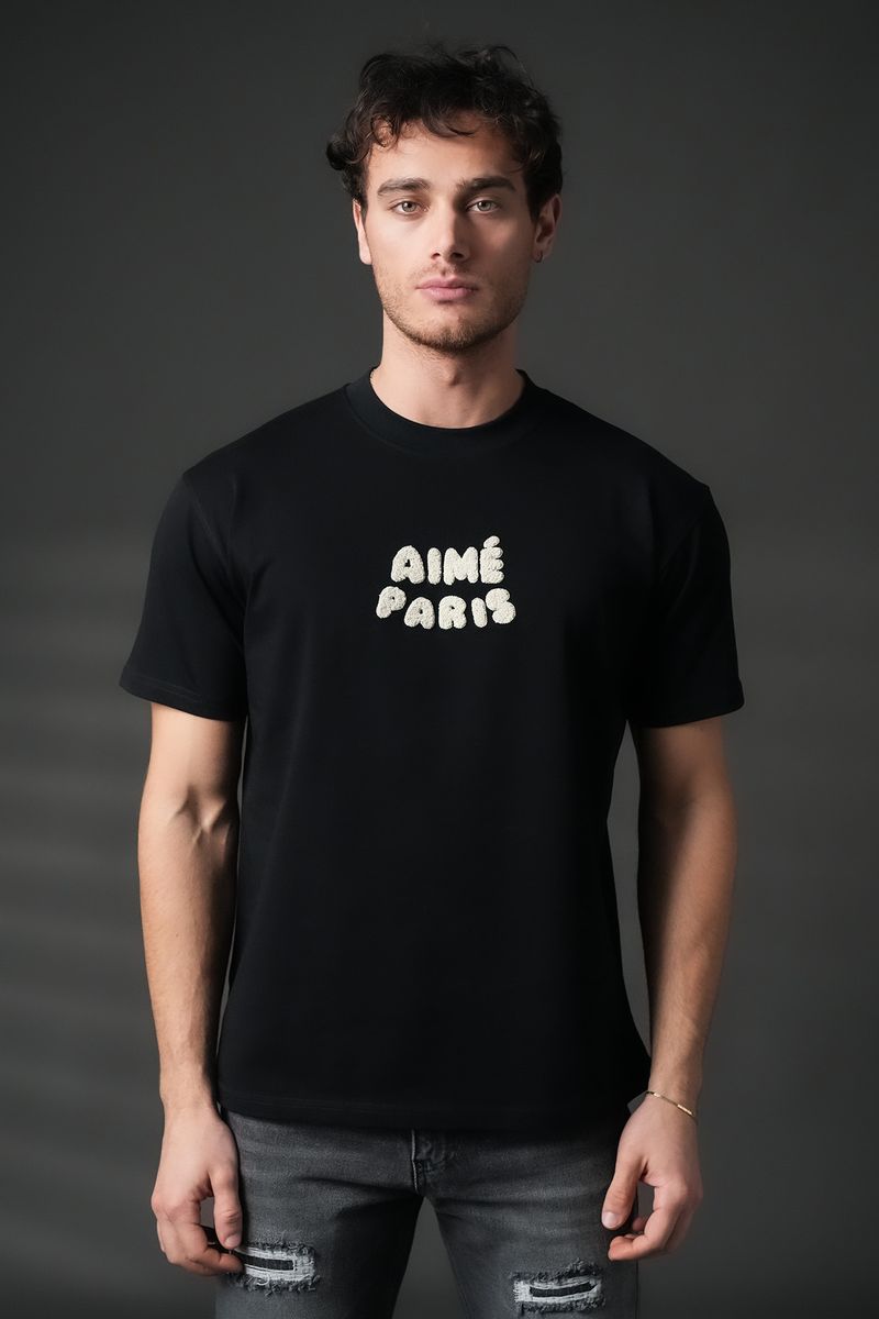 LL110134 BLACK TSHIRT