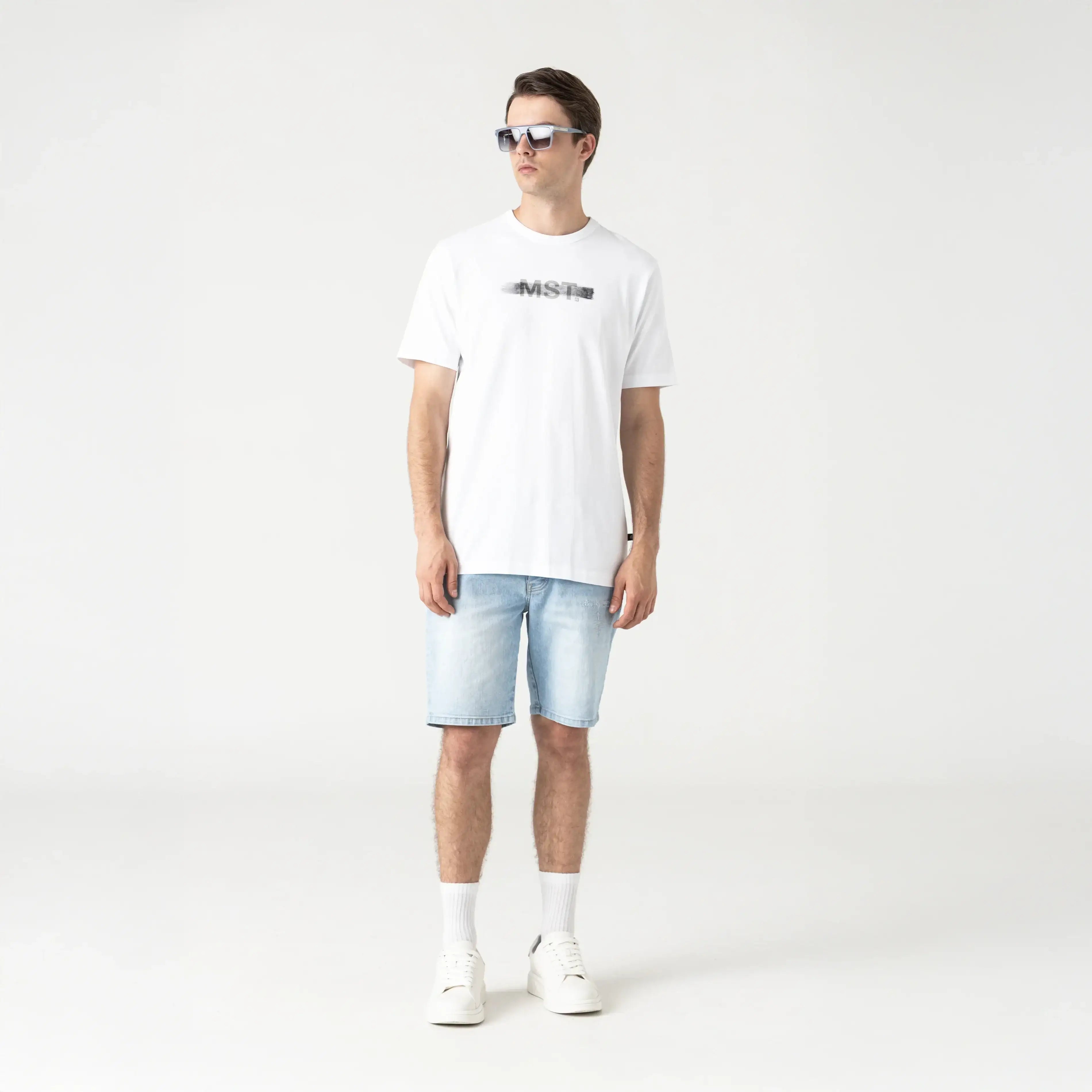 TARIK SHORT DENIM/BABY BLUE