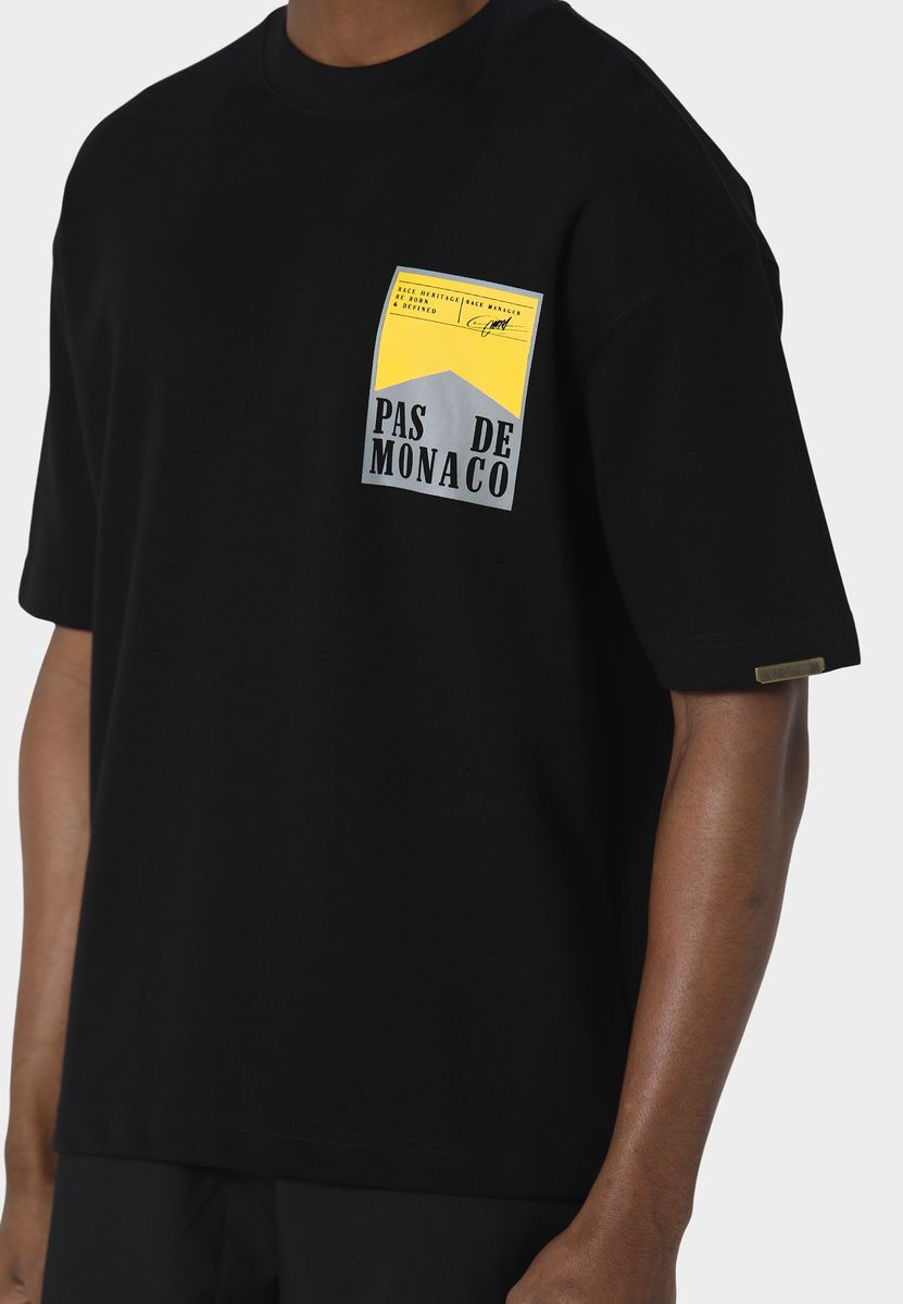 WRAPPER T-SHIRT BLACK