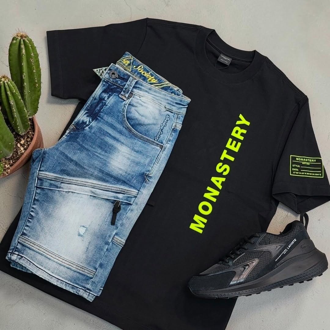 SOLUK T-SHIRT MEN BLACK