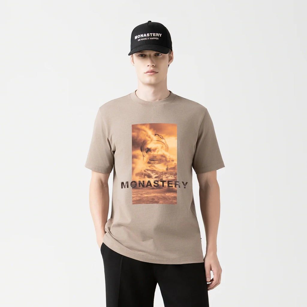 NEXXUS T-SHIRT SIMPLE TAUPE