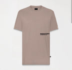 Applejack tshirt/taupe gray