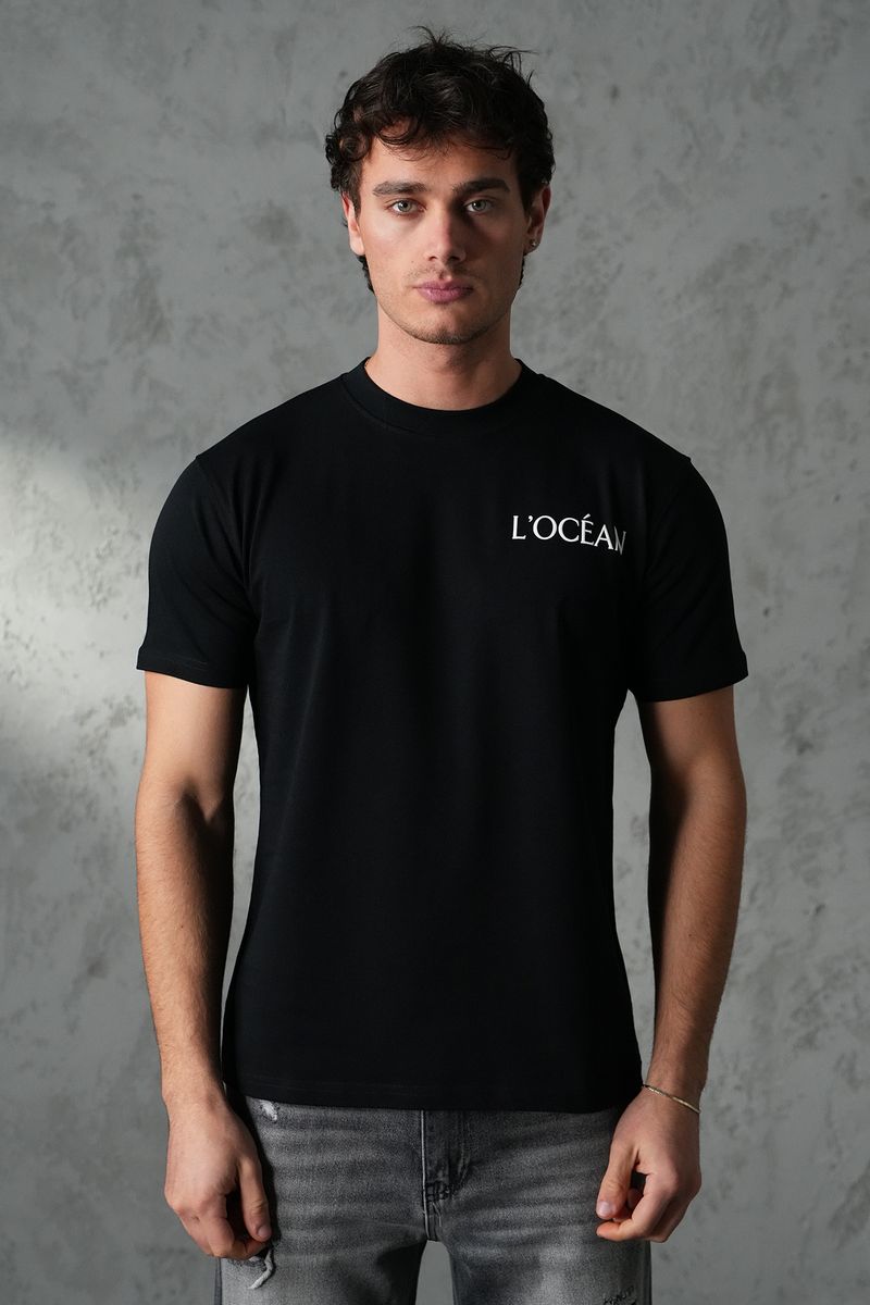 LL110071 BLACK TSHIRT