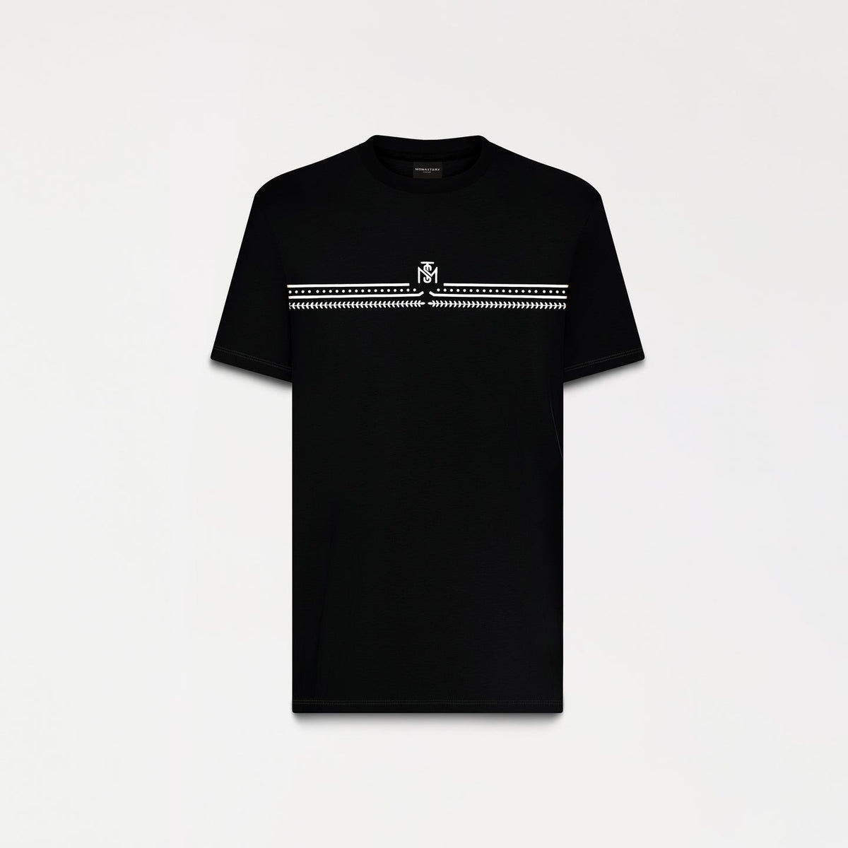 MANSARO T-SHIRT MEN BLACK