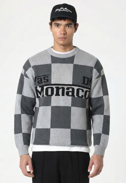 TRAME MENS KNITWEAR GREY