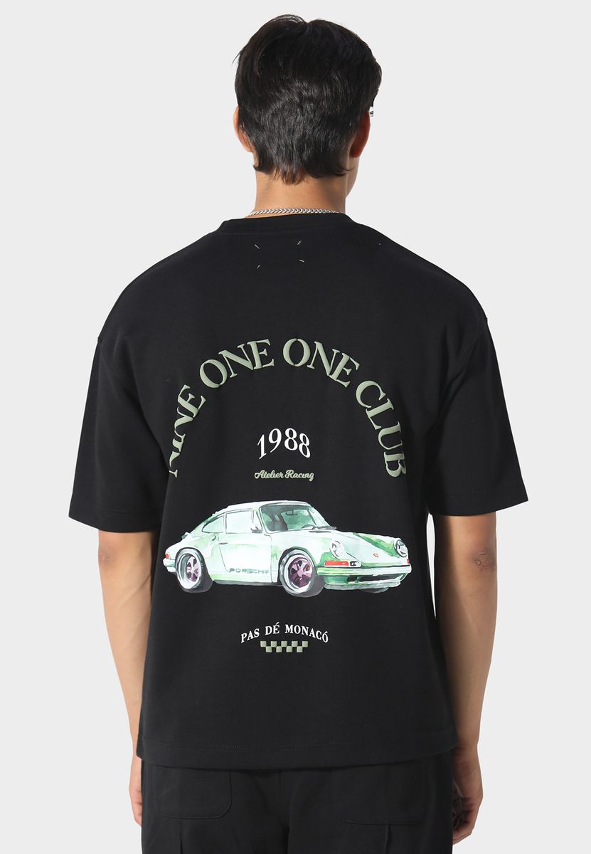 LE MENS T-SHIRT BLACK