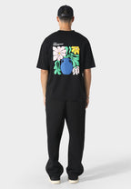 HIKARI BLOOM TSHIRT BLACK