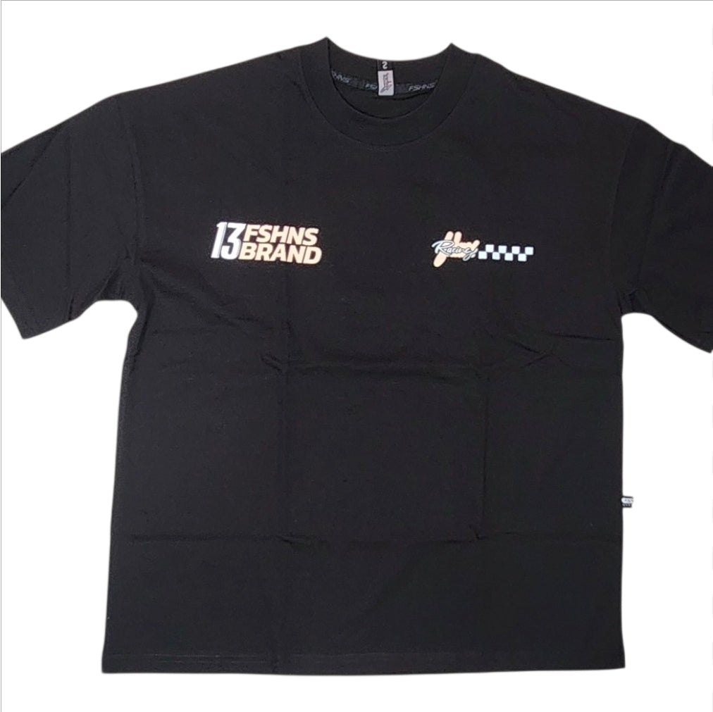 RACING 13 BLACK OVERSIZE