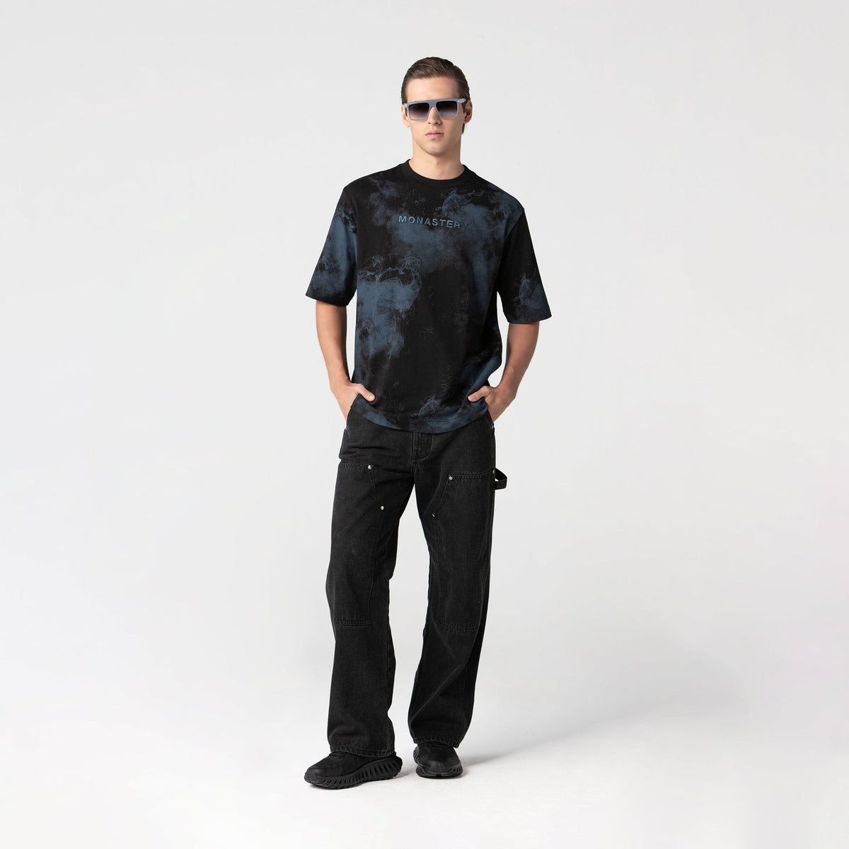 MONTIS T-SHIRT OVERSIZED BLACK