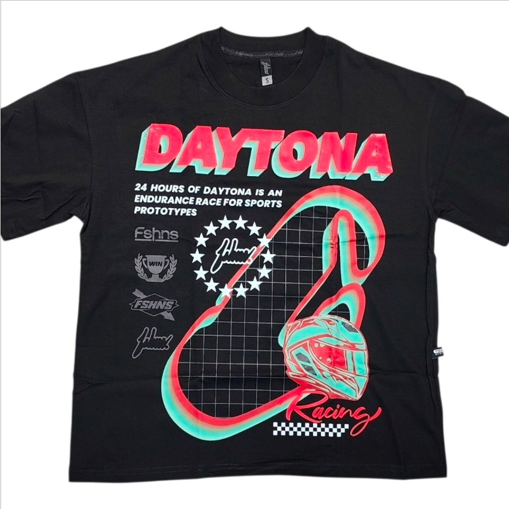 DAYTONA TSHIRT BLACK OVERSIZE
