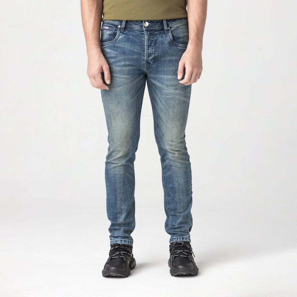 TEKSTEL JEAN/BLUE DENIM
