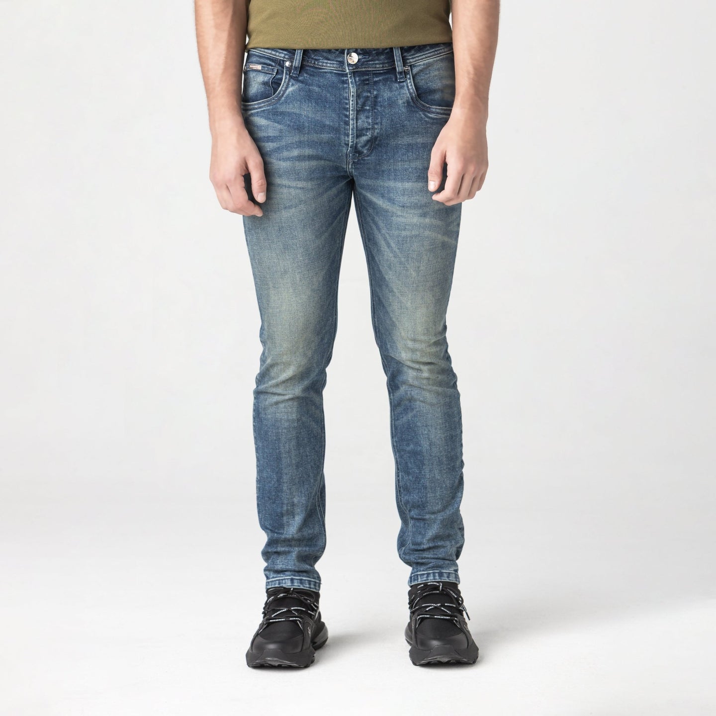 TEKSTEL JEAN/BLUE DENIM