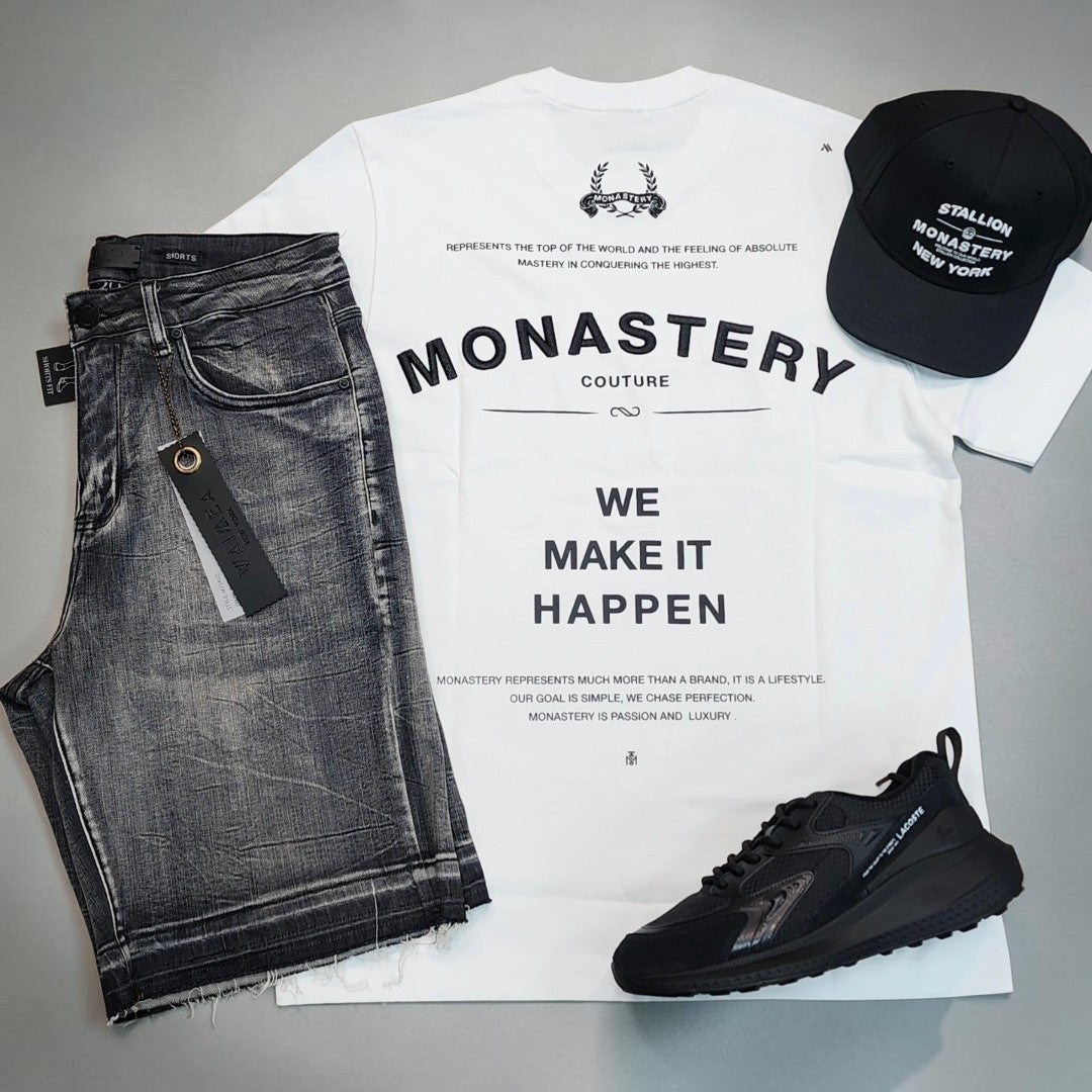 GASHER T-SHIRT MEN WHITE