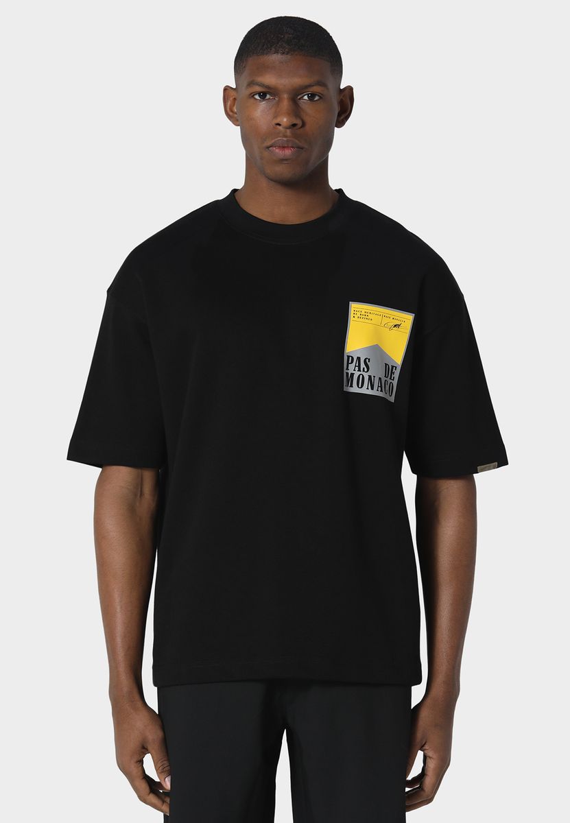 WRAPPER T-SHIRT BLACK