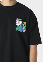 HIKARI BLOOM TSHIRT BLACK