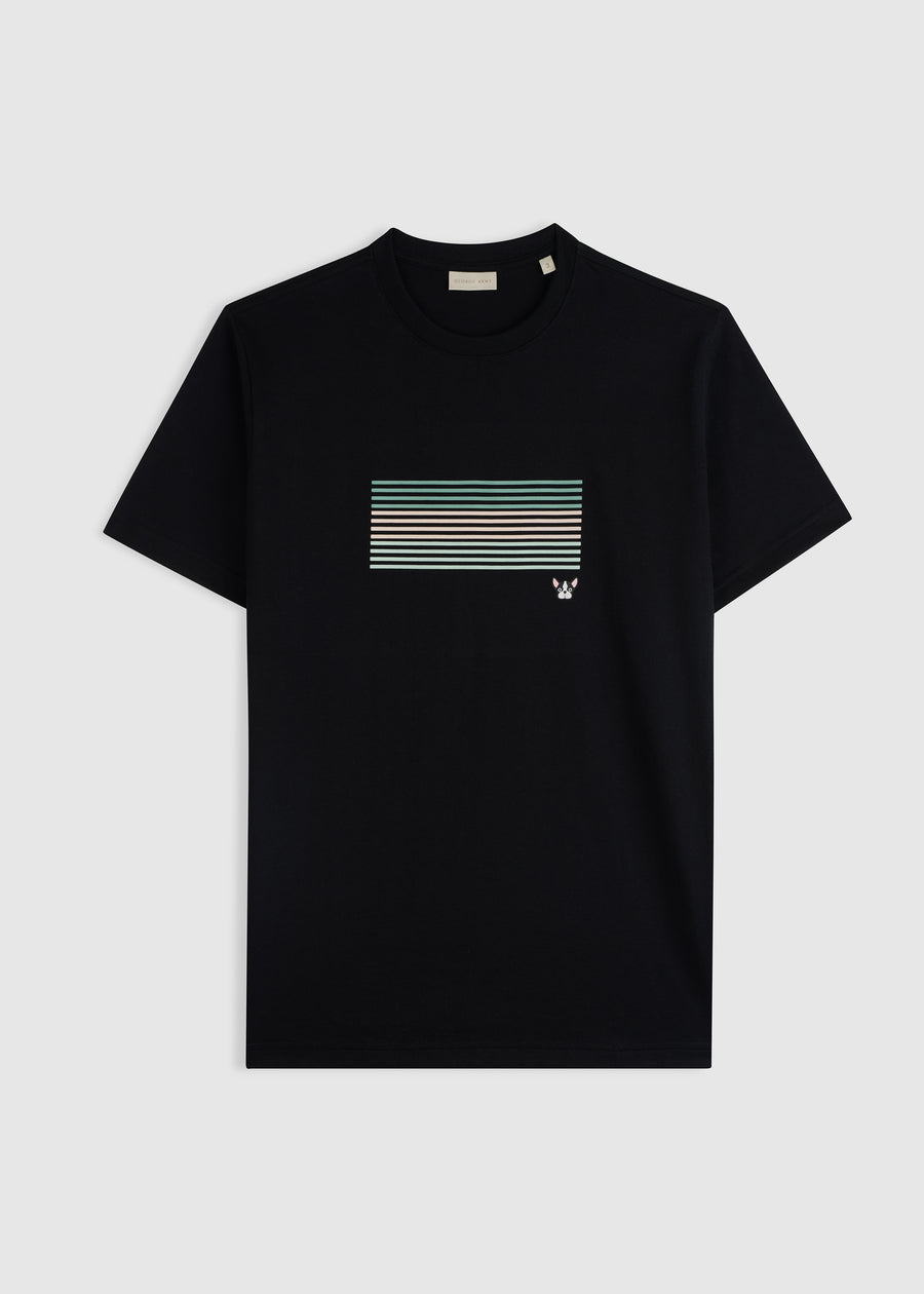 GKTEE031 BLACK GREEN