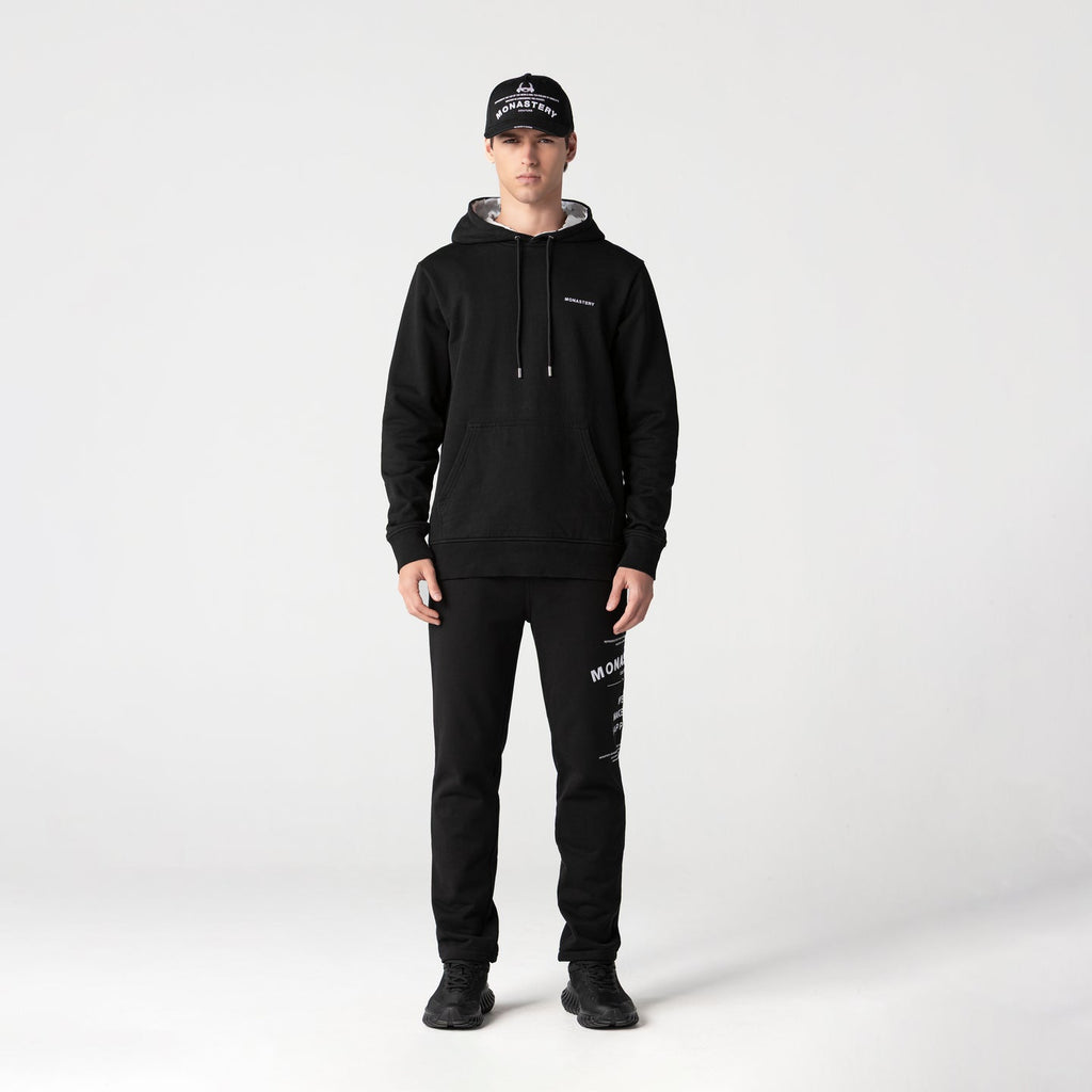 REHSAG HOODIE MEN BLACK