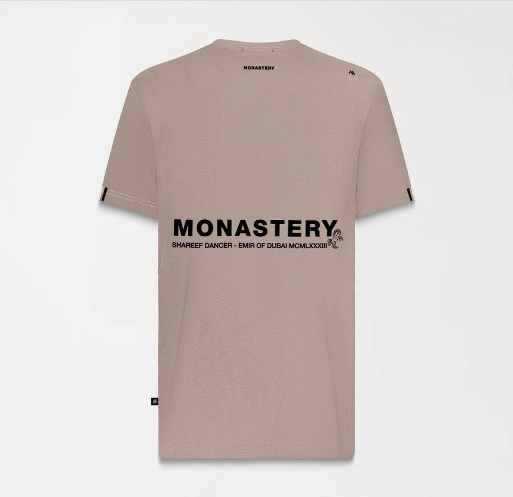 Applejack tshirt/taupe gray